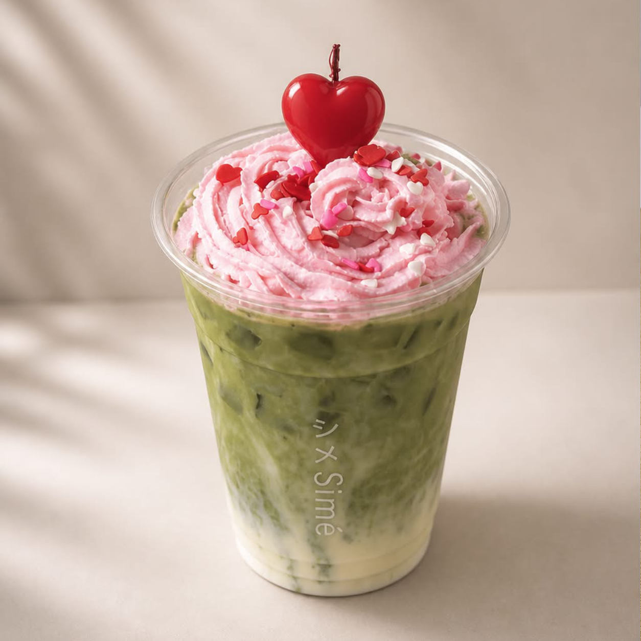 Simé heart matcha